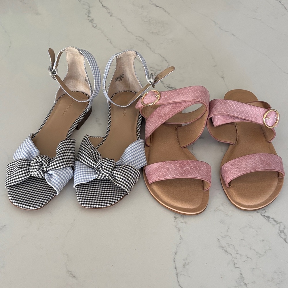 Ann Taylor and Loft Sandals